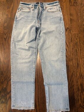 Abercrombie & Fitch Men’s Light Wash Vintage Stretch Loose Leg Jeans Size 31